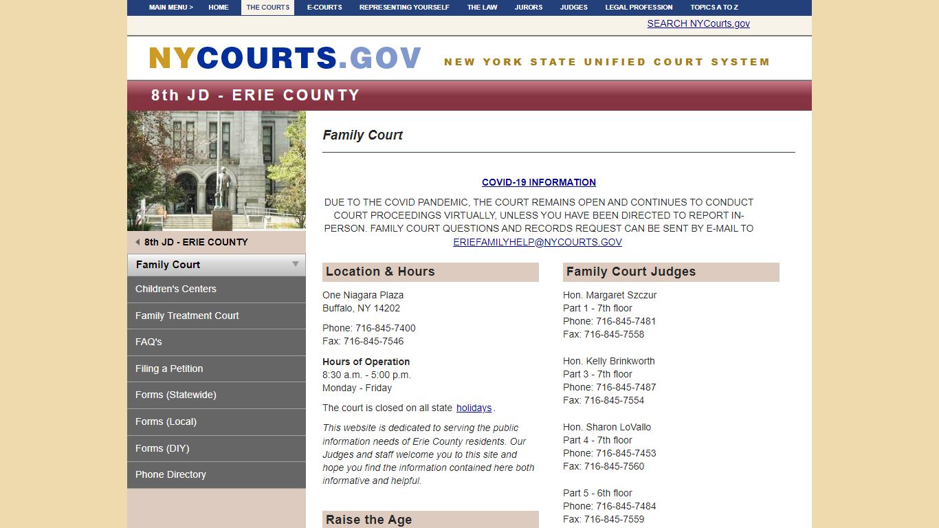 Family Court | NYCOURTS.GOV - Judiciary of New York